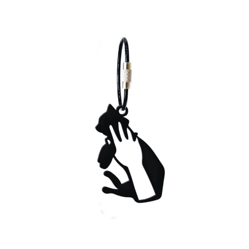 Steelouette Cat Lover Keychain - أكسسوار
